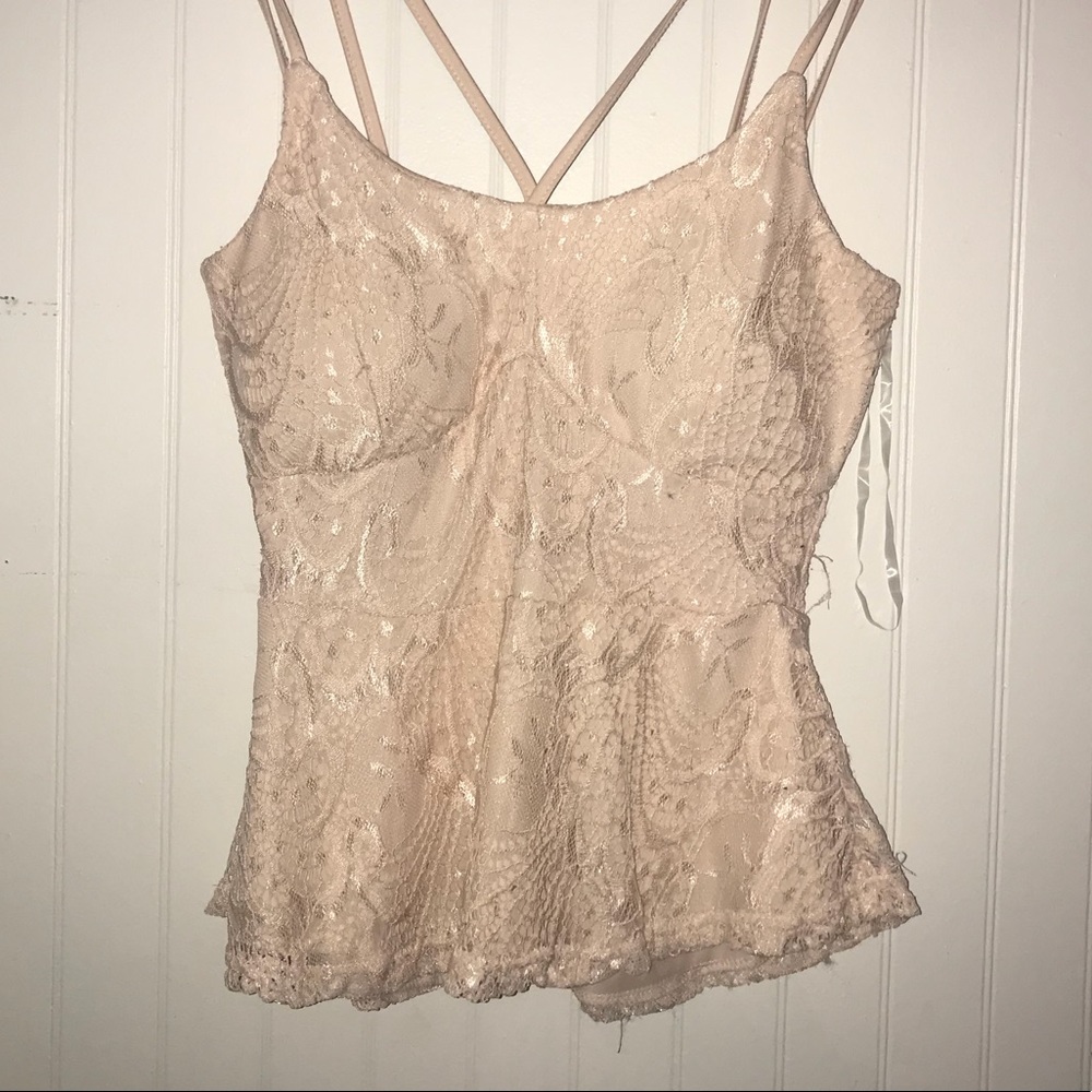 light pink peplum top!!💗💗